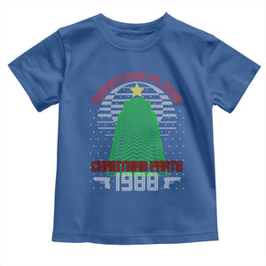 Nakatomi Plaza Christmas Party 1988 Toddler T Shirt Xmas Gift Funny 80's Die Movie Bruce TS10 Royal Blue Print Your Wear