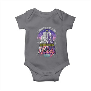 Nakatomi Plaza Christmas Party 1988 Baby Onesie Funny 80's Movie Ugly Xmas Gift TS10 Charcoal Print Your Wear