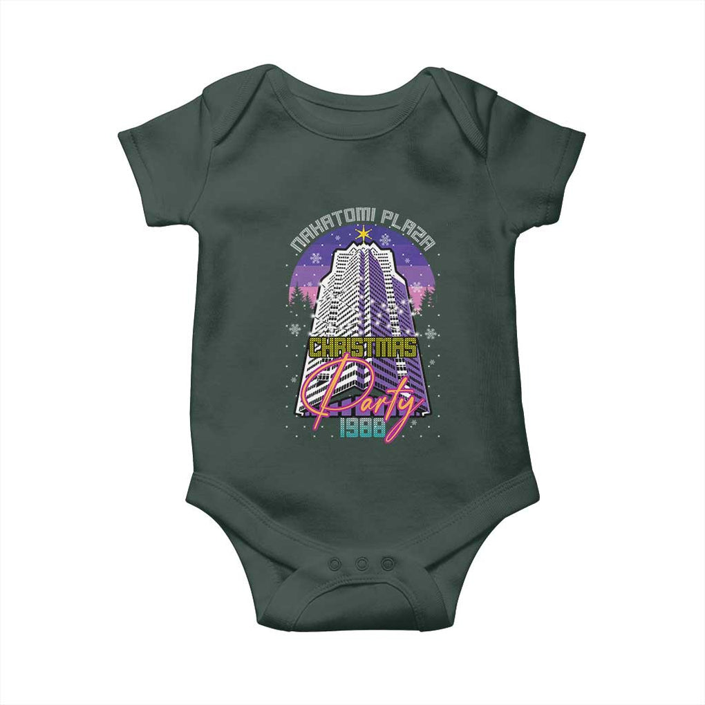 Nakatomi Plaza Christmas Party 1988 Baby Onesie Funny 80's Movie Ugly Xmas Gift TS10 Print Your Wear