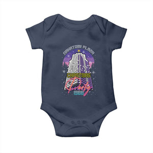 Nakatomi Plaza Christmas Party 1988 Baby Onesie Funny 80's Movie Ugly Xmas Gift TS10 Navy Print Your Wear