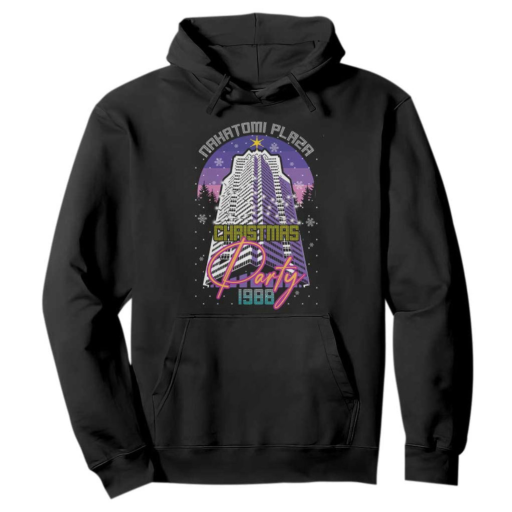 Nakatomi Plaza Christmas Party 1988 Hoodie Funny 80's Movie Ugly Xmas Gift TS10 Black Print Your Wear