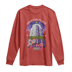 Nakatomi Plaza Christmas Party 1988 Long Sleeve Shirt Funny 80's Movie Ugly Xmas Gift TS10 Red Print Your Wear