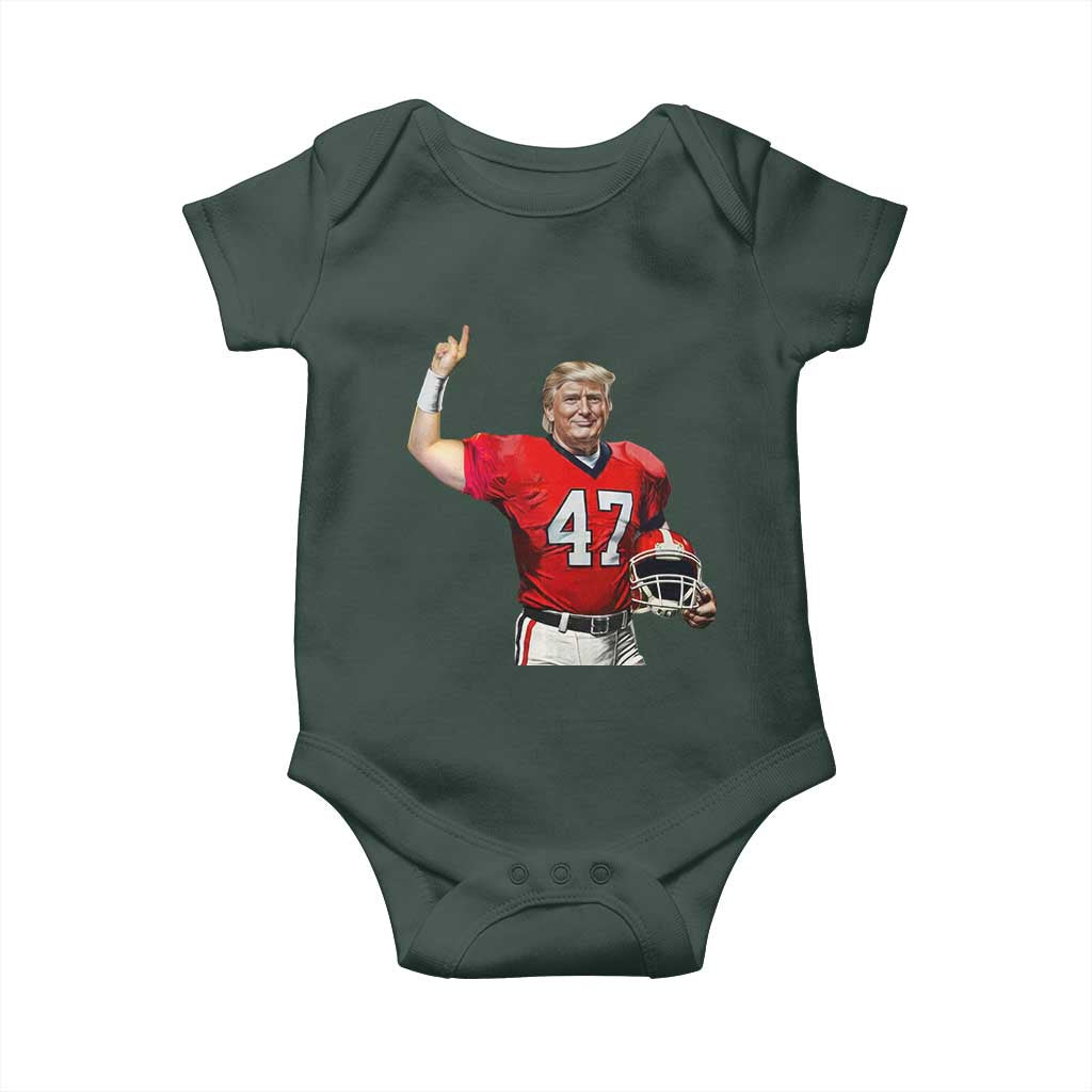 Trump Football Baby Onesie Vintage Sports Fan TS10 Print Your Wear