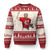 Trump Football Knit Sweatshirt Vintage Sports Fan - Print Your Wear