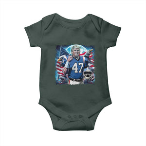 Trump Football Baby Onesie Vintage Sports Fan Game Day TS10 Print Your Wear