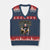 Vintage Pittsburgh V-Neck Knit Sweater Vest Retro Sports Fan Trump 47 Streetwear Bootleg TS10 Navy Red Print Your Wear