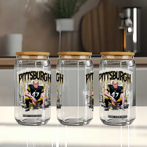 Vintage Pittsburgh Glass Can Retro Sports Fan Trump 47 Streetwear Bootleg TS10 Print Your Wear