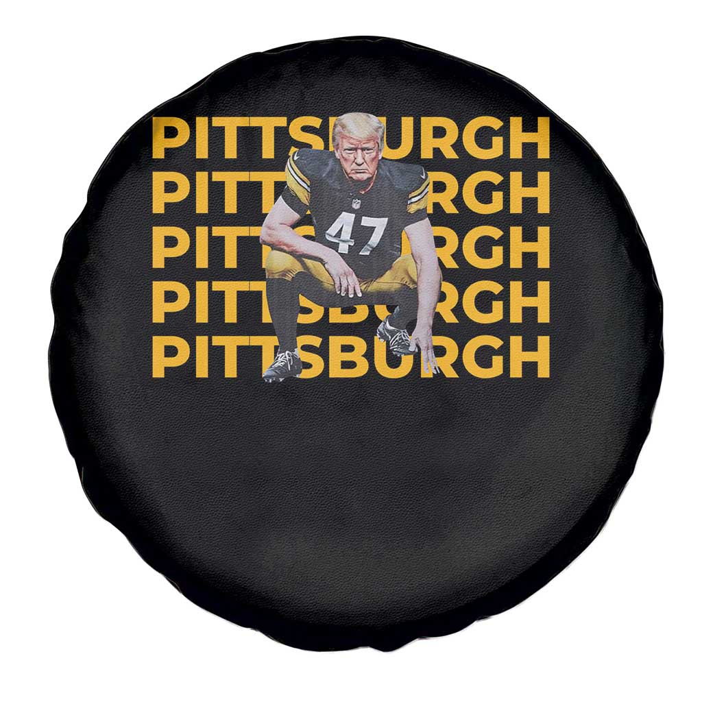 PFS Trump Football Spare Tire Cover Vintage Athletic Sports Fan Game Day TS10 Print Your Wear