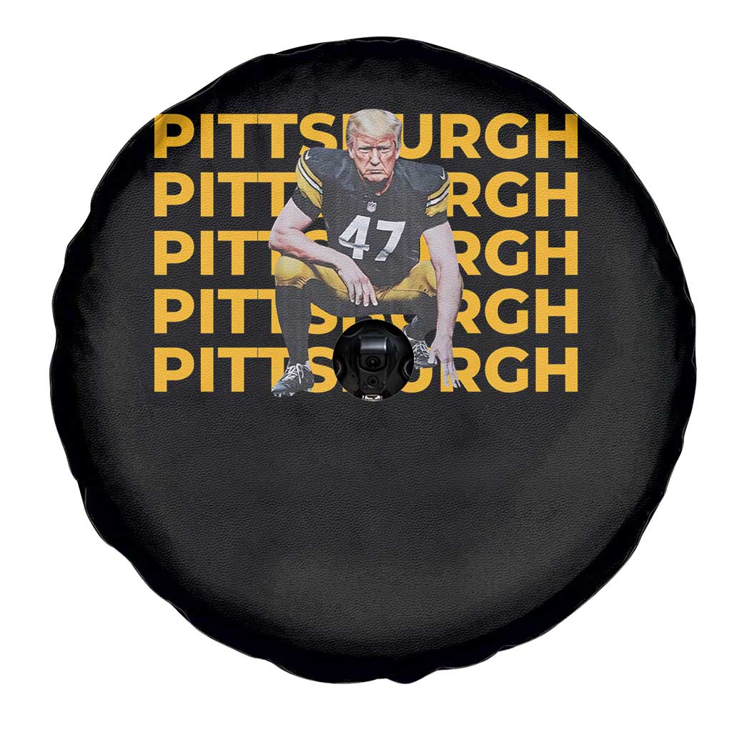 PFS Trump Football Spare Tire Cover Vintage Athletic Sports Fan Game Day TS10 Print Your Wear
