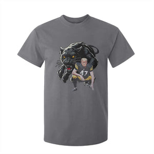 PFS Trump Football T Shirt For Kid Vintage Athletic Sports Fan Mascot Game Day TS10 Charcoal Print Your Wear