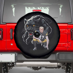 PFS Trump Football Spare Tire Cover Vintage Athletic Sports Fan Mascot Game Day TS10 Black Print Your Wear