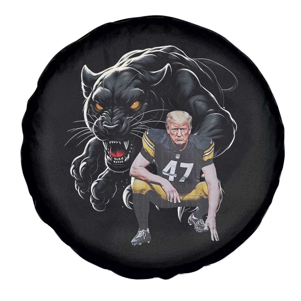 PFS Trump Football Spare Tire Cover Vintage Athletic Sports Fan Mascot Game Day TS10 Print Your Wear
