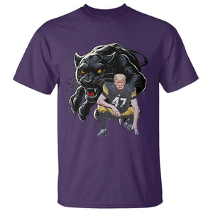 PFS Trump Football T Shirt Vintage Athletic Sports Fan Mascot Game Day TS10 Purple Print Your Wear