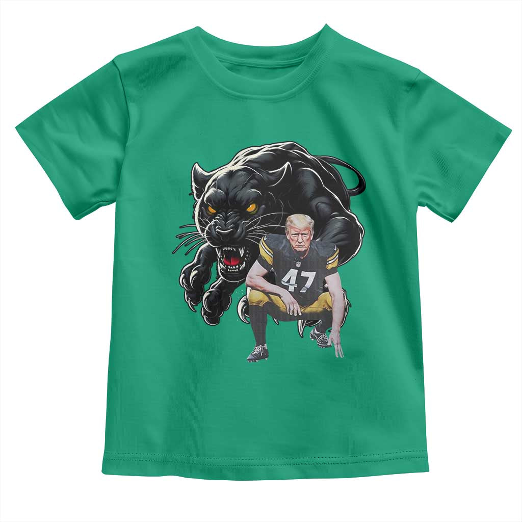 PFS Trump Football Toddler T Shirt Vintage Athletic Sports Fan Mascot Game Day TS10 Irish Green Print Your Wear