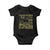 Hunting Baby Onesie I'm Into Fitness Fit'ness Deer In My Freezer Camo Flag TS10 Black Print Your Wear