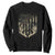 Deer Hunting American Flag Sweatshirt TS10 Black Print Your Wear