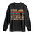 School Is Important But Hunting Is Importanter Long Sleeve Shirt Retro Deer Hunting Boy TS10 Black Print Your Wear