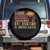 School Is Important But Hunting Is Importanter Spare Tire Cover Retro Deer Hunting Boy TS10 No hole Black Print Your Wear
