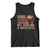 School Is Important But Hunting Is Importanter Tank Top Retro Deer Hunting Boy - Print Your Wear