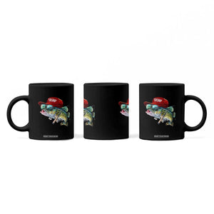 Trump Fishing Coffee Mug American Flag Bass Fish Fisherman TS10 Print Your Wear