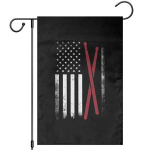 American Flag Drumsticks Garden Flag USA Drummers Vintage Drum Sticks TS10 Black Print Your Wear
