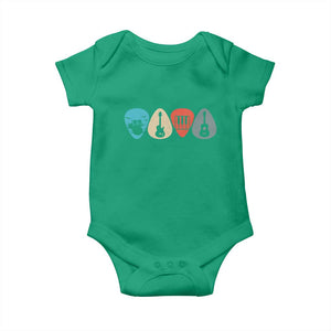 Guitar Pick Baby Onesie Retro Music Instrument TS10 Irish Green Print Your Wear