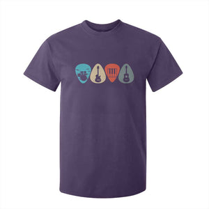 Guitar Pick T Shirt For Kid Retro Music Instrument TS10 Purple Print Your Wear