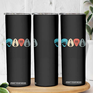 Guitar Pick Skinny Tumbler Retro Music Instrument TS10 Print Your Wear