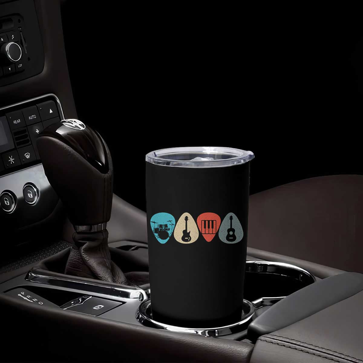 Guitar Pick Tumbler Cup Retro Music Instrument TS10 Print Your Wear