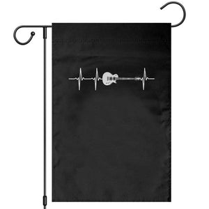 Guitar Heartbeat Garden Flag Funny Guitarist Guitars Music Lovers TS10 Black Print Your Wear