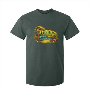 Quality Learing Center T Shirt For Kid Funny Childcare Day Care TS10 Dark Forest Green Print Your Wear