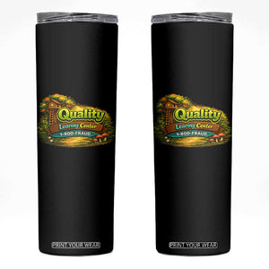 Quality Learing Center Skinny Tumbler Funny Childcare Day Care TS10 Black Print Your Wear