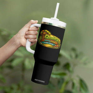 Quality Learing Center Tumbler With Handle Funny Childcare Day Care TS10 Print Your Wear