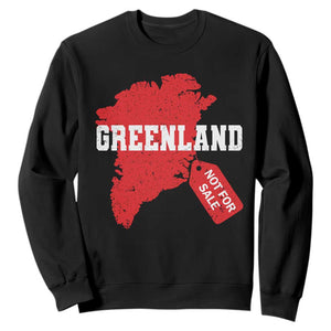 Greenland Not For Sale Sweatshirt Vintage Funny FDT Trump TS10 Black Print Your Wear