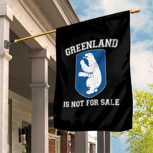 Greenland Is Not For Sale Garden Flag Polar Bear Vintage Political Protest TS10 Print Your Wear