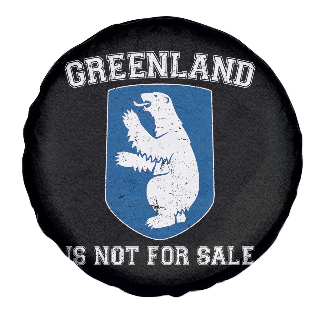 Greenland Is Not For Sale Spare Tire Cover Polar Bear Vintage Political Protest TS10 Print Your Wear