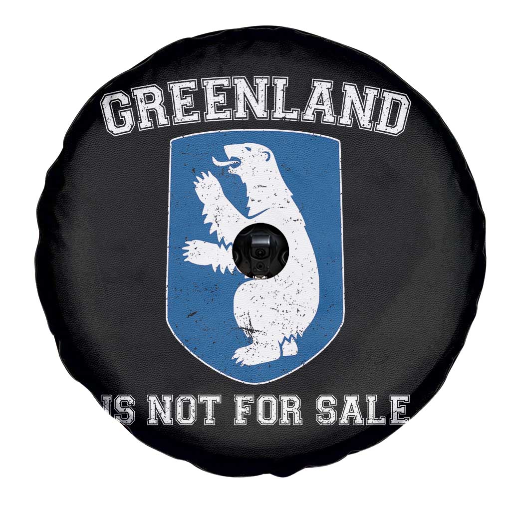 Greenland Is Not For Sale Spare Tire Cover Polar Bear Vintage Political Protest TS10 Print Your Wear