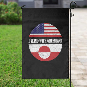 I Stand With Greenland Garden Flag Political Protest Greenlander American Flag TS10 Print Your Wear