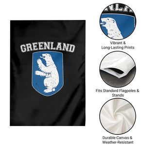 Greenland Garden Flag Polar Bear Vintage Political Protest TS10 Print Your Wear