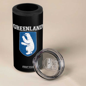 Greenland 4 in 1 Can Cooler Tumbler Polar Bear Vintage Political Protest TS10 Print Your Wear