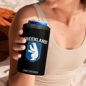 Greenland 4 in 1 Can Cooler Tumbler Polar Bear Vintage Political Protest TS10 Print Your Wear
