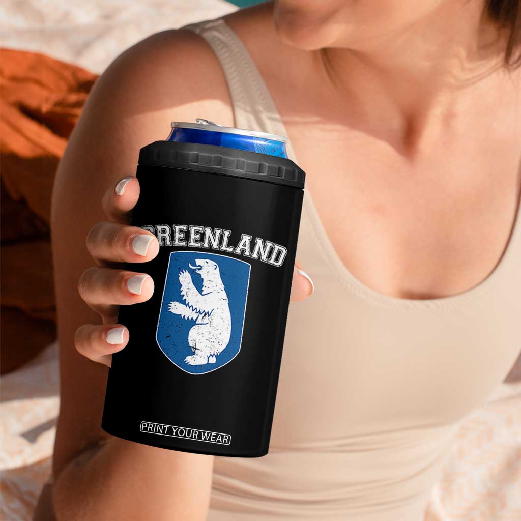 Greenland 4 in 1 Can Cooler Tumbler Polar Bear Vintage Political Protest TS10 Print Your Wear
