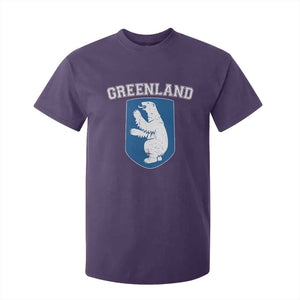Greenland T Shirt For Kid Polar Bear Vintage Political Protest TS10 Purple Print Your Wear