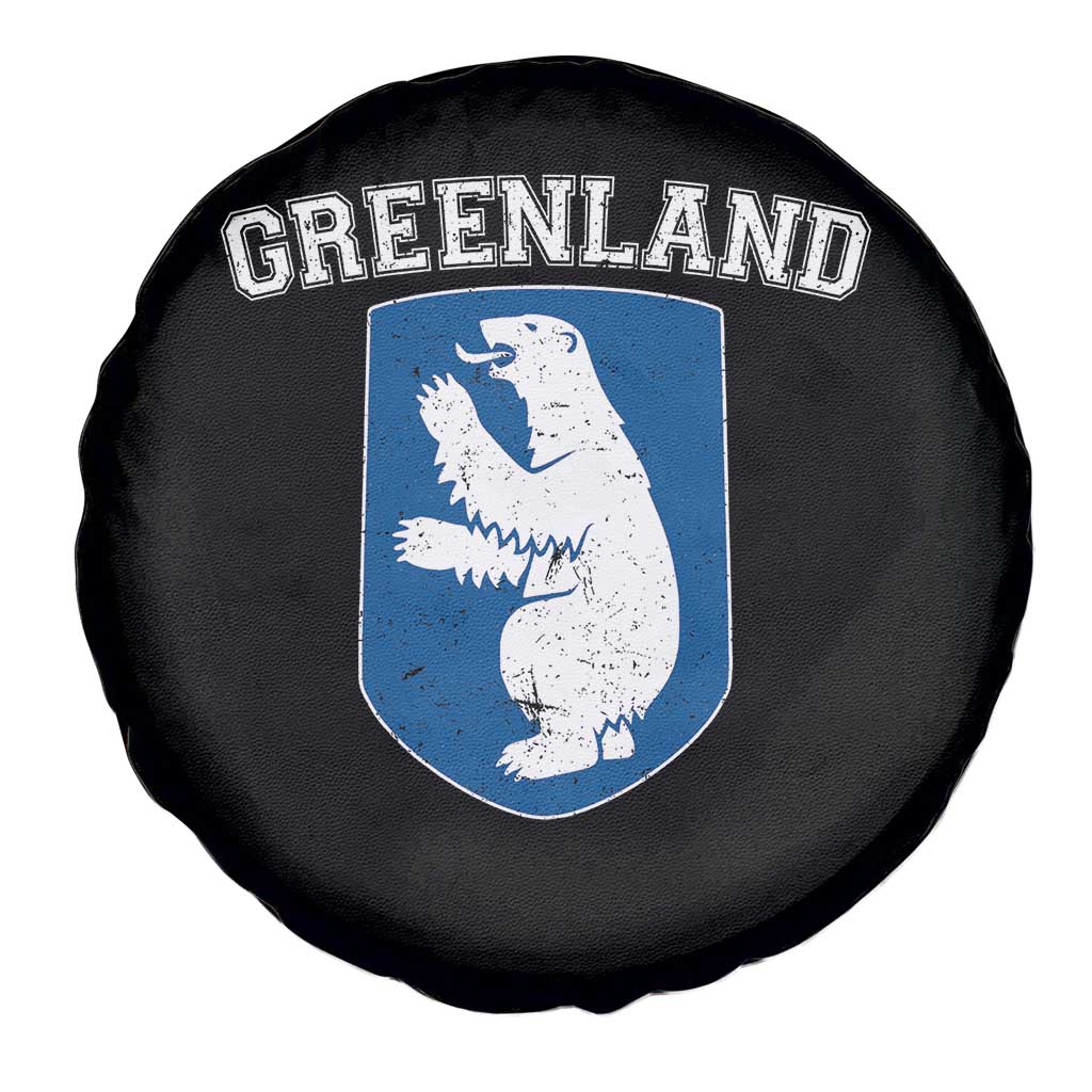 Greenland Spare Tire Cover Polar Bear Vintage Political Protest TS10 Print Your Wear