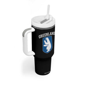 Greenland Tumbler With Handle Polar Bear Vintage Political Protest TS10 Print Your Wear