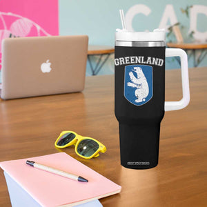 Greenland Tumbler With Handle Polar Bear Vintage Political Protest TS10 Print Your Wear