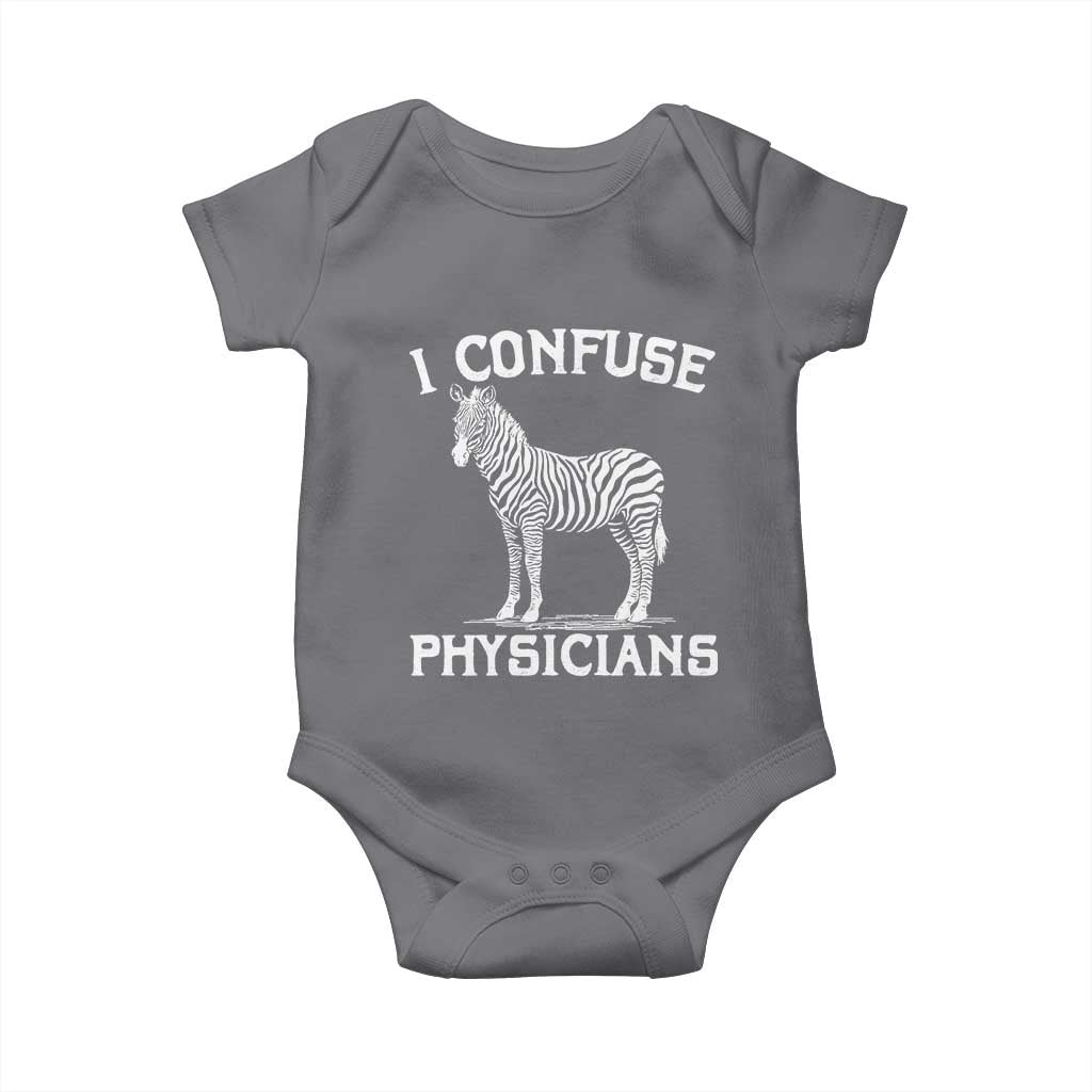 Rare Disease Awereness Baby Onesie Zebra Ribbon Cancer Warrior Gift TS10 Charcoal Print Your Wear