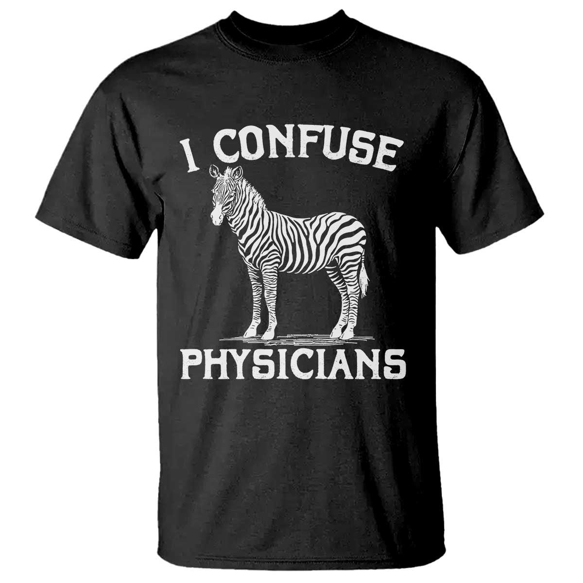 Rare Disease Awereness T Shirt Zebra Ribbon Cancer Warrior Gift TS10 Black Print Your Wear