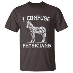 Rare Disease Awereness T Shirt Zebra Ribbon Cancer Warrior Gift TS10 Dark Chocolate Print Your Wear