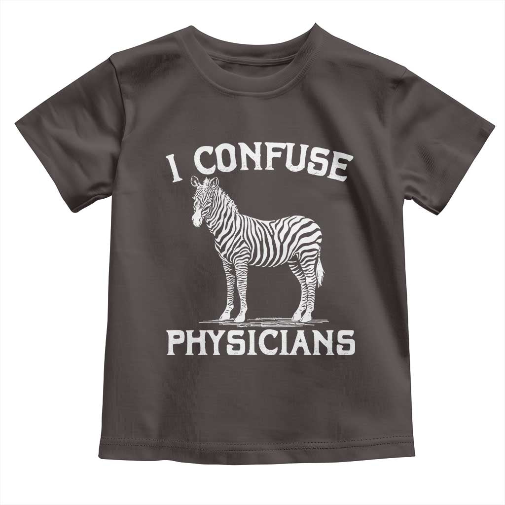 Rare Disease Awereness Toddler T Shirt Zebra Ribbon Cancer Warrior Gift TS10 Dark Chocolate Print Your Wear